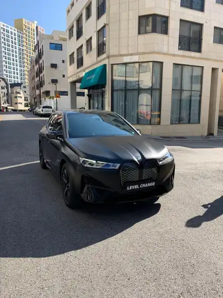 BMW IX50 매트 블랙 컬러 PPF 시공기  / 서울 중랑구 시공 사진