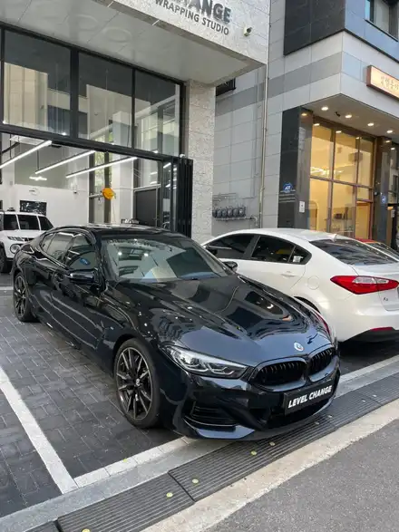 BMW m850i 크롬 죽이기로 더욱 스포티하게! / 서울 중랑구 시공 사진