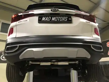 춘천배기튜닝 전문점 매드모터스-기아 셀토스1.6T-GDI  커스텀 듀얼배기 작업 ! 팝콘사운드 극대화 시키키기~!! #강원도튜닝 #춘천배기튜닝 / 춘천, 원주 시공 사진