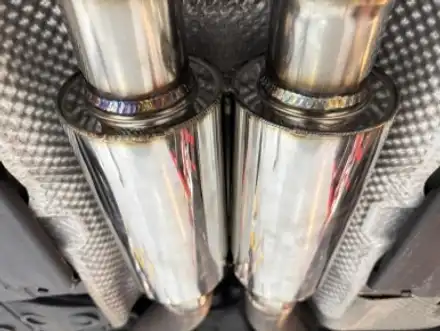 춘천 가변배기 ECU맵핑 전문 튜닝샵 매드모터스 벤츠 R172 SLK55AMG 전자식 듀얼 가변배기 세팅 순정 배기팁 사용하여 이질감없는 세팅~! #춘천가변배기 #가변배기 / 강원도 춘천 시공 사진