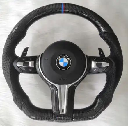 [BMW] M 시리즈 가죽핸들, M D컷 핸들, M핸들 / 충청 금산 시공 사진