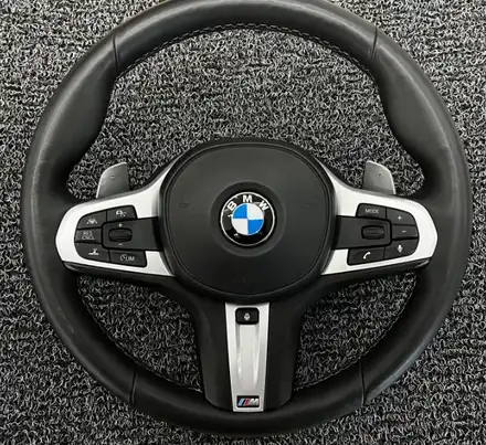 [BMW] 카본, 가죽 커스텀 G바디 M핸들, M스티어링 핸들 / 충청 금산 시공 사진