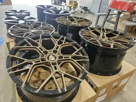 [WHEEL] 단 하나뿐인 휠, 차량별 맞춤 단조 911·머스탱·파나메라 전용 커스텀 오더메이드! / 충청 금산 시공 사진