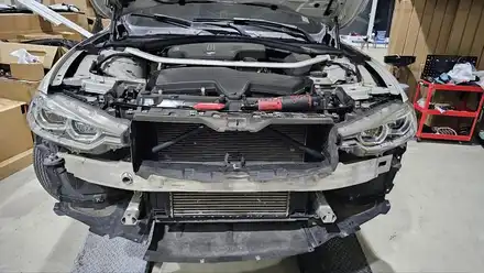 차범퍼 BMW F30 수리 과정과 부품 소개 / 경기 시흥 군자로 시공 사진