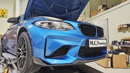 BMW바디킷 F87 M2 컴페티션 프론트범퍼 교체 / 경기 시흥 군자로 시공 사진