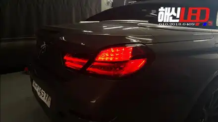 bmw 6시리즈 수입인증작업 / 화성 봉담 시공 사진