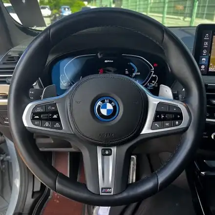 [포항 울산 대구] 2024년식 BMW X3 신형 CS핸들 교체, M1M2버튼 활성화, 마그네틱 패들시프트 튜닝 - 미스터커스텀 / 부산 해운대 시공 사진