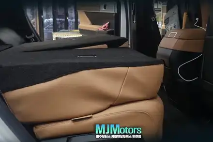 인천 현대 5세대 더 뉴 싼타페 MX5 2열시트 평탄화 풀 플랫 개조 작업 후기 / 인천, 미추홀 주안동 시공 사진