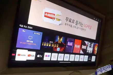 올뉴 더뉴 카니발 하이리무진 28인치 엘지 스마트 모니터 티비 교체 작업 / 인천, 미추홀 시공 사진