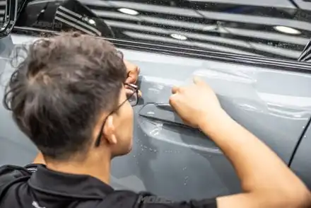 분당 신차패키지 틴팅 유리막 코팅을 한번에 BMW 520i / 성남시 분당구 서현동 시공 사진