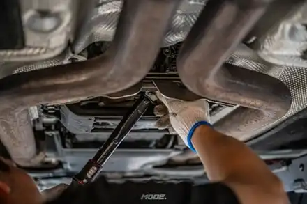 분당 TC오일 교환 벤츠 AMG CLS 63S / 성남시 분당구 서현동 시공 사진