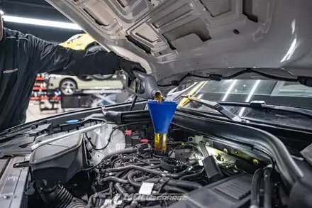BMW X3 모빌 엔진오일 & 오일필터 교환 / 분당 모드개러지 / 성남 분당, 서현, 판교, 시공 사진