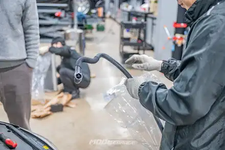 BMW 740Li 냉각수보조탱크 & 호스 교체 / 분당 모드개러지 / 성남 분당, 서현, 판교, 시공 사진
