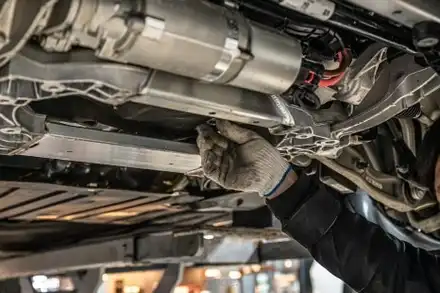 분당 엔진오일 교환 BMW 740i 메인터넌스 / 성남시 분당구 서현동 시공 사진