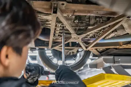 벤츠 SLS AMG 디퍼런셜 오일 & 미션 오일 교환 / 분당 모드개러지 / 성남 분당, 서현, 판교, 시공 사진