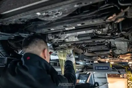 분당 엔진 오일 냉각수 교환 벤츠 CLS 300d 메인터넌스 / 성남 분당, 서현, 판교, 시공 사진