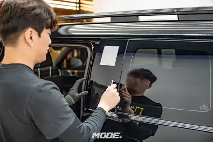 현대 싼타페 MX5 크롬 딜리트 작업기! 싼타페의 놀라운 이미지 변신 분당 모드개러지 / 성남 분당, 서현, 판교, 시공 사진