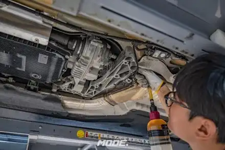 BMW 730d 케미컬류 메인터넌스! 오일 종류가 이렇게 많아?! 분당 모드개러지 / 성남 분당, 서현, 판교, 시공 사진