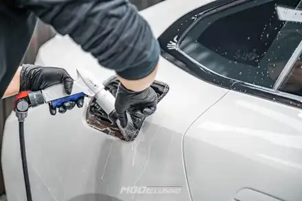 BMW i4 전체 PPF / 분당 모드개러지 / 성남 분당, 서현, 판교, 시공 사진