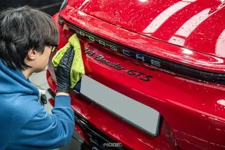 분당 디테일링 세차 포르쉐 718 박스터 GTS / 성남시 분당구 서현동 시공 사진