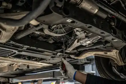 분당 엔진오일 교환 벤츠 AMG GLE 53 주말 정비 / 성남시 분당구 서현동 시공 사진