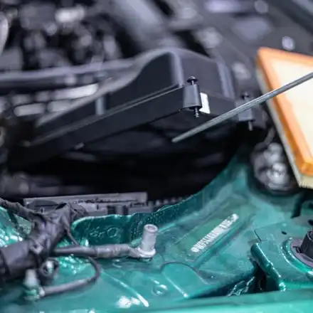 분당 모드개러지 엔진오일 교환,에어필터 재생 BMW M3 / 성남시 분당구 서현동 시공 사진