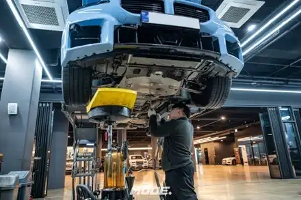 분당 모빌1 엔진오일 교환 BMW G87 M2 메인터넌스 / 성남 분당, 서현, 판교, 시공 사진