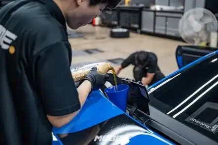 포르쉐 911 GT3 엔진오일 교환! 기본적인 메인터넌스부터 확실하게 / 성남 분당, 서현, 판교, 시공 사진