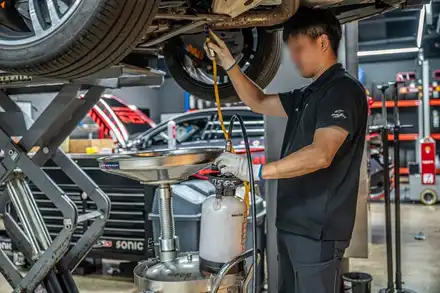 분당 엔진 오일 디퍼런셜 오일 교환 BMW 3GT / 성남시 분당구 서현동 시공 사진