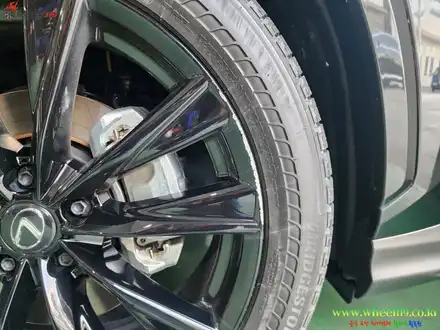 휠복원 렉서스 nx450h+ f sport 휠도색 으로 복원 가능 휠 도색 방법 확인하세요 / 부천, 광명 시공 사진