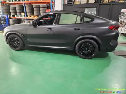 휠도색 bmw x6m 블랙 유광 휠 기스 휠복원(휠수리) / BMW / X6 / 부천, 광명 시공 사진
