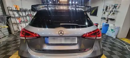 평택 고덕 손세차 벤츠 A45 AMG 베이직 디테일링 / 경기 평택 시공 사진