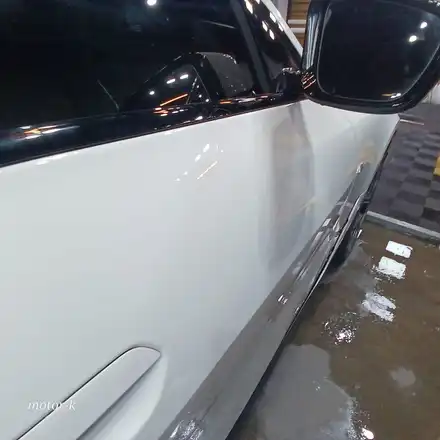 평택ppf 시공, BMW i4 휀다·사이드미러·도어·스텝까지 보험처리로 꼼꼼하게! / 경기 평택 시공 사진