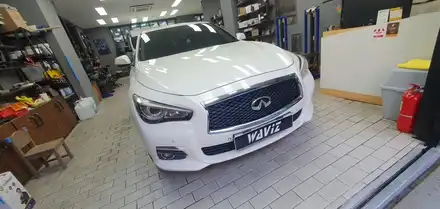 송파 INFINITI Q50 - 인피니티 Q50에 사이드미러 락폴딩이 없다면 와비즈에서 설치하세요 ~ / 잠실, 삼전, 송파 시공 사진