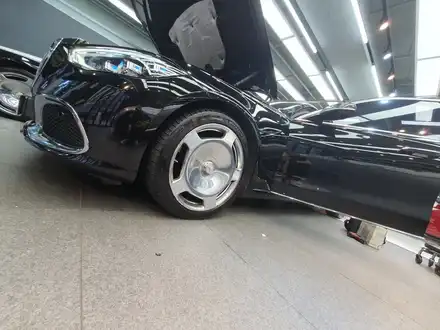 서초 BENZ S CLASS(W223) -  S클래스 4D 부메스터 St. 로터리 스피커 설치! / 잠실, 삼전, 송파 시공 사진