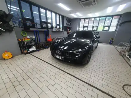 잠실 BENZ SL43 AMG CABRIOLET - 벤츠 SL43 카브리올레의 순정 블랙박스 스타뷰 프로 후방카메라 설치! / 잠실, 삼전, 송파 시공 사진