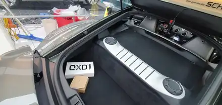 PORSCHE 718Cayman GTS - 아이나비 QXD1 블랙박스 / 잠실, 삼전, 송파 시공 사진