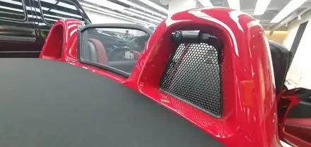 송파 PORSCHE 718 BOXSTER GTS - 포르쉐 박스터의 헤드롤바에 블랙박스 장착하기! / 잠실, 삼전, 송파 시공 사진