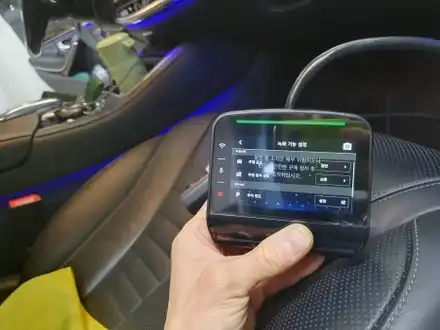 송파 BENZ S CLASS hybride W222 - w222 s클래스 벤츠 순정 블랙박스 스타뷰 프로 공임장착! / 잠실, 삼전, 송파 시공 사진