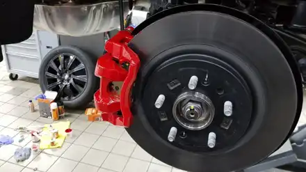 현대 팰리세이드 - 폴리아텍 캘리퍼도색 / 잠실, 삼전, 송파 시공 사진