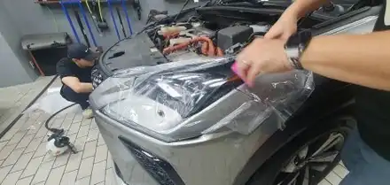 LEXUS NX300H SIDE Bumper PPF / 잠실, 삼전, 송파 시공 사진
