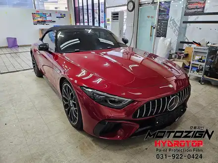 일산 김포 파주 벤츠SL63 AMG 믿을수있는 하이드로탑PPF 전체 시공과 썬팅까지 한번에 시공이 가능한 모토자인 / 고양, 일산, 김포, 파주 시공 사진
