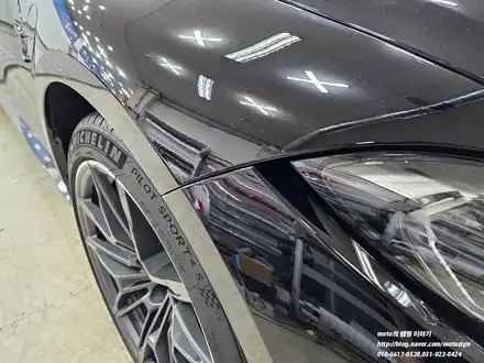 BMW M3 투어링 최상의 필름 블랙PPF 전체시공으로 순정같은 블랙색상 구현 / 고양, 일산, 김포, 파주 시공 사진