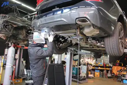 [BMW G32 6시리즈 620d GT] JSR 져스트 사운드부스터 전자식 가변 배기음 만들기 8가지 배기음 선택 / 부산 기장군 시공 사진