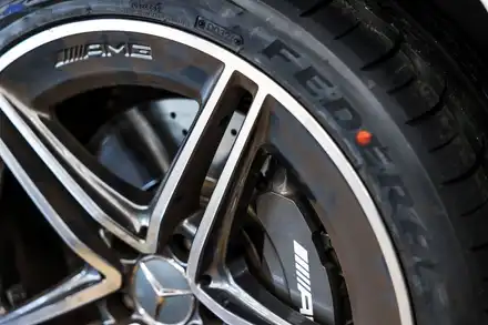 [벤츠 W177 A45 AMG 신형] 페더럴 타이어 고출력 차량 전용 에볼루션 F60 245 /35 /19 스포츠 타이어 교환 모튤 엔진오일 5W40 합성유 교환 / 부산 기장군 시공 사진