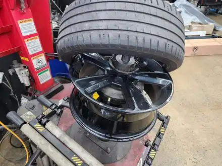 [쉐보레 크루즈] 타이어 교체 + TPMS 교체 리셋 초기화로 경고등 제거 / 부산 기장군 시공 사진