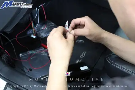 [인피니티 Q50 JSR 소리박]사운드부스터/액티브사운드/전자배기/디젤배기/슈네케/TIGER사운드/감성튜닝/배기사운드/슈퍼카배기음/경남+영남+부산 정관+마산+울산+양산+튜닝샵 / 부산 기장군 시공 사진