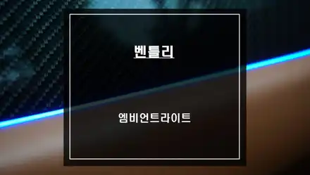 실내 감성 만족도를 높힐 수 있는  벤틀리 무빙 엠비언트 라이트 튜닝 작업. / 서울 서초, 반포, 강남 시공 사진