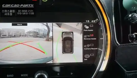 디테일한 미니 전용 3D어라운드뷰 주차옵션 기능과 후측방 장애물을 감지하는 측후방센서 안전옵션. / 서울 서초, 반포, 강남 시공 사진