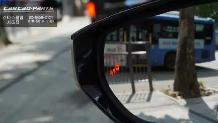 센서등과 경고음으로 후측방 충돌위험을 알려주는 측후방센서 기능 튜닝 / 렉서스 / UX250h / 서울 서초, 반포, 강남 시공 사진